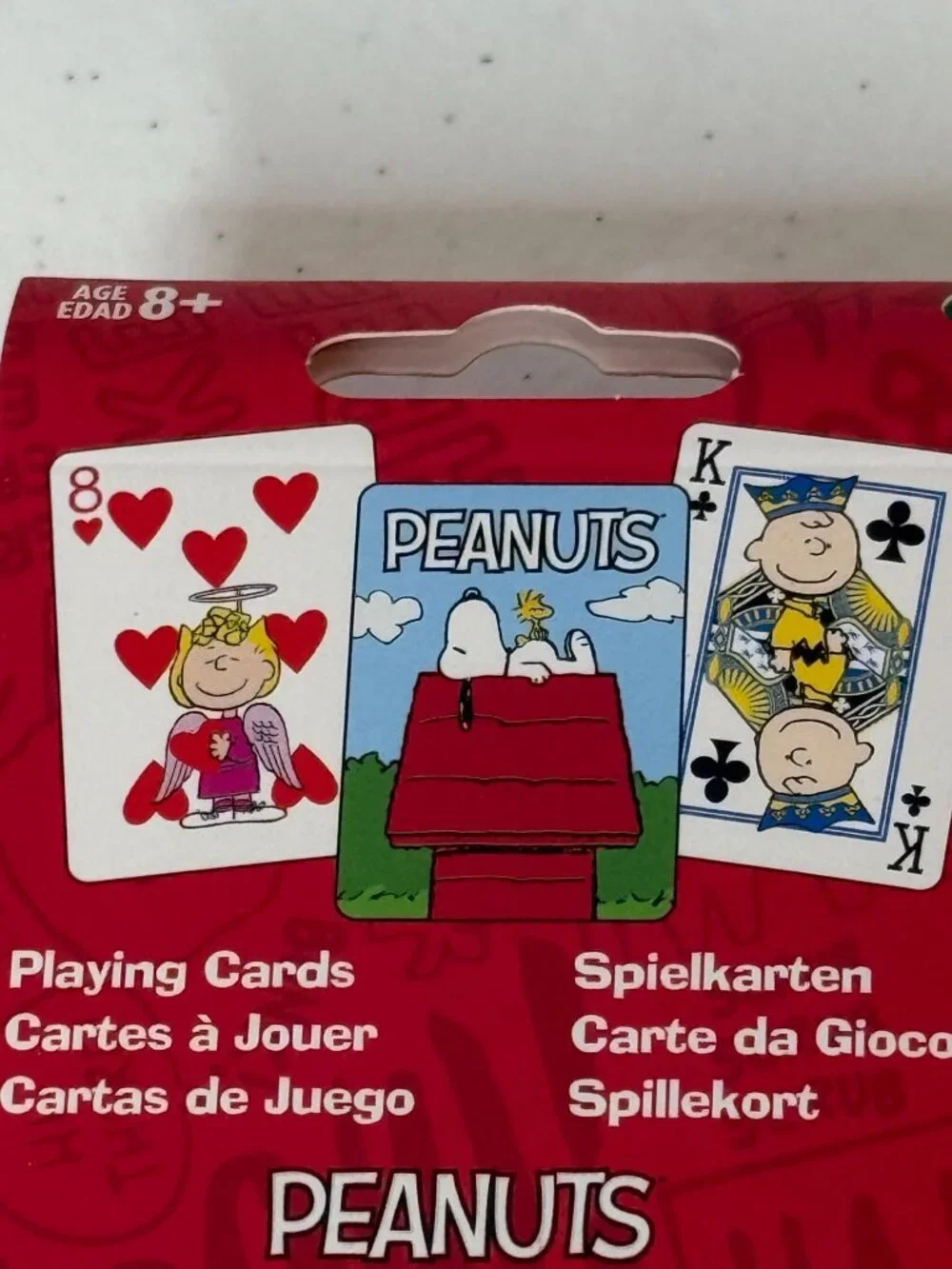 Peanuts Snoopy Woodstock Charlie Brown Playing Cards New